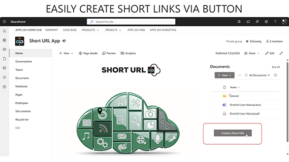 SharePoint ShortUrl